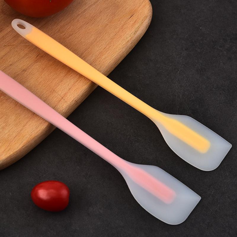 Silicone Spatula Translucent Cake Spatula Cream Blender Knife High Temperature Resistant Kitchen Baking Tool