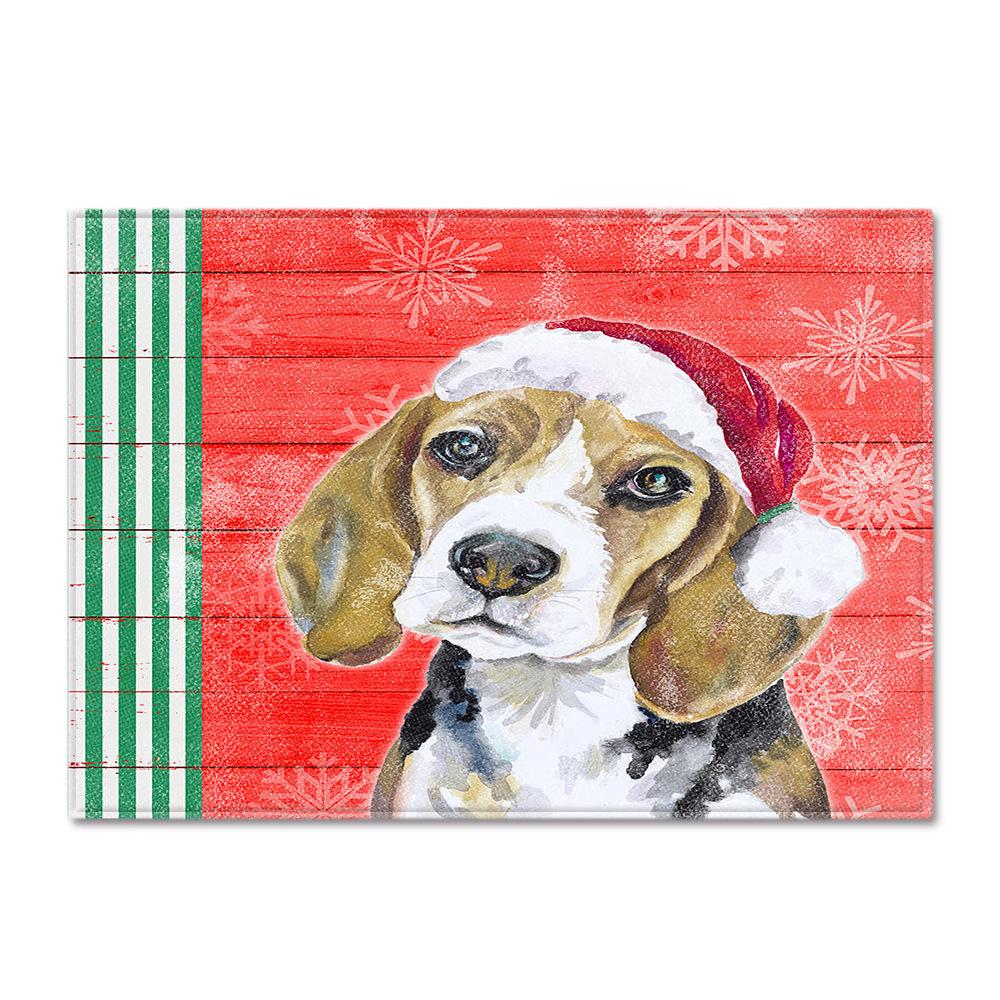 Living Room Carpet Merry Christmas Bedroom Floor Mat Doormat For Europe And The United States