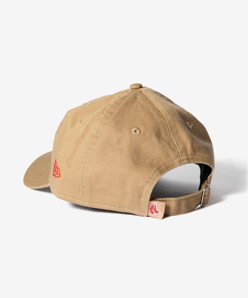 New Era 9TWENTY Khaki Red Free Size & Cap, [Used]