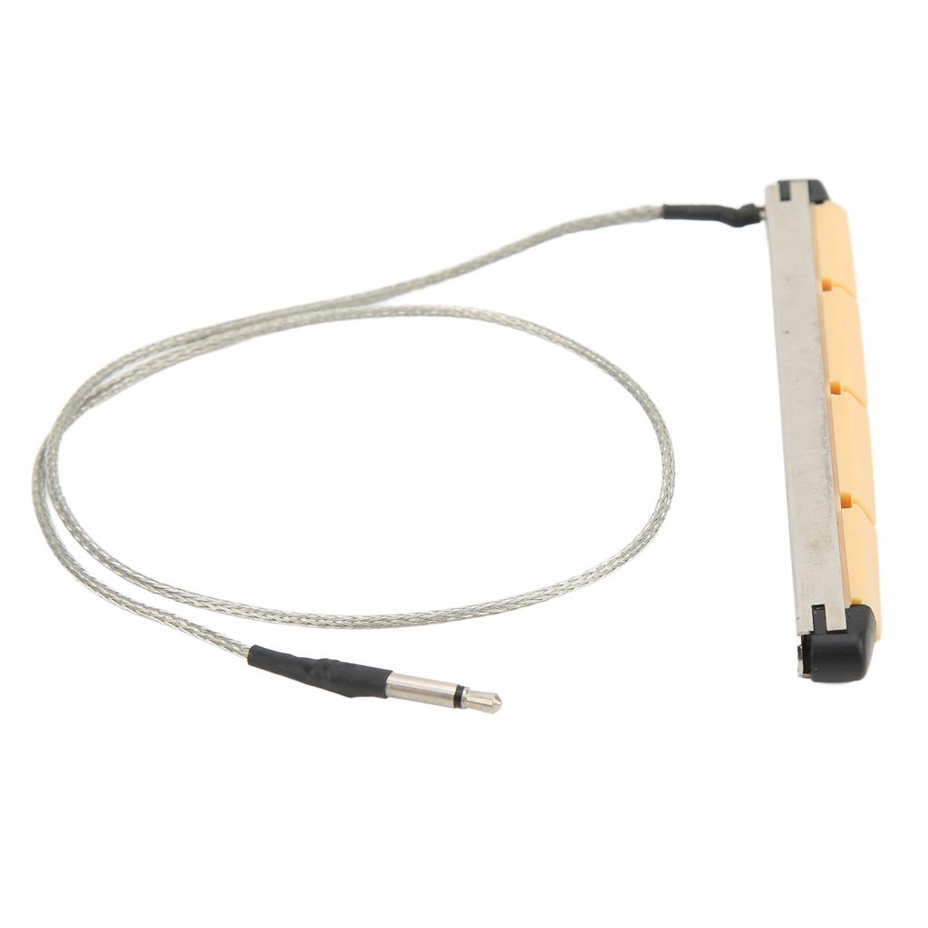 Under Saddle Transducer Piezoelectric Pickup Replacement for 4 String Acoustic Bass Guitar