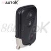 Key Case Shell Housing For Lexus Is250 Is300C Rx270 Ct200H Gx400 Gx460 Es240 Es350 Ls460 Gs300 450H 460H Smart Car Key Cover Fob
