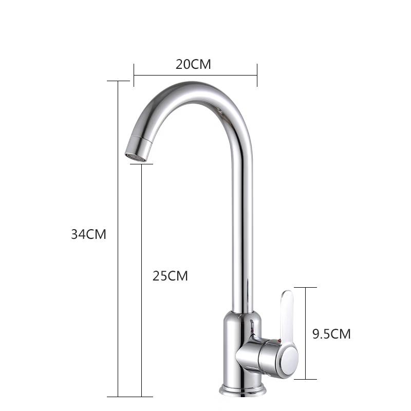 

TLXT Stainless Steel Wall-Mounted Kitchen Faucet