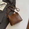IELGY Fashion Commuter All-Match Messenger Bag Ladies Portable Bucket Bag