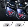 2PCS Car Door Welcome Light Led Projector Lamp for Pajero 2008-2020 Grandis 2009 Auto Accessories