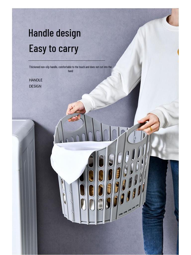 Cross-Border Hot-Selling Dirty Clothes Basket for Cloakroom, Bedroom, or Living Room