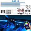 APP-Controlled RGB LED Interior Ambient Lights for 2022-2025 GMC Yukon