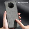 Luxury PU Leather Case For OnePlus 7T 7 Pro Cover Matte Silicone Phone Case For OnePlus 7T Pro 7Pro One Plus 7 T OnePlus7 Coque