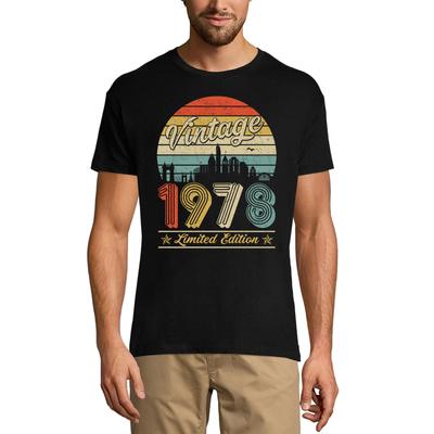 Men's T-Shirt Vintage 1978 - Retro 43rd Birthday Gift Tee Shirt
