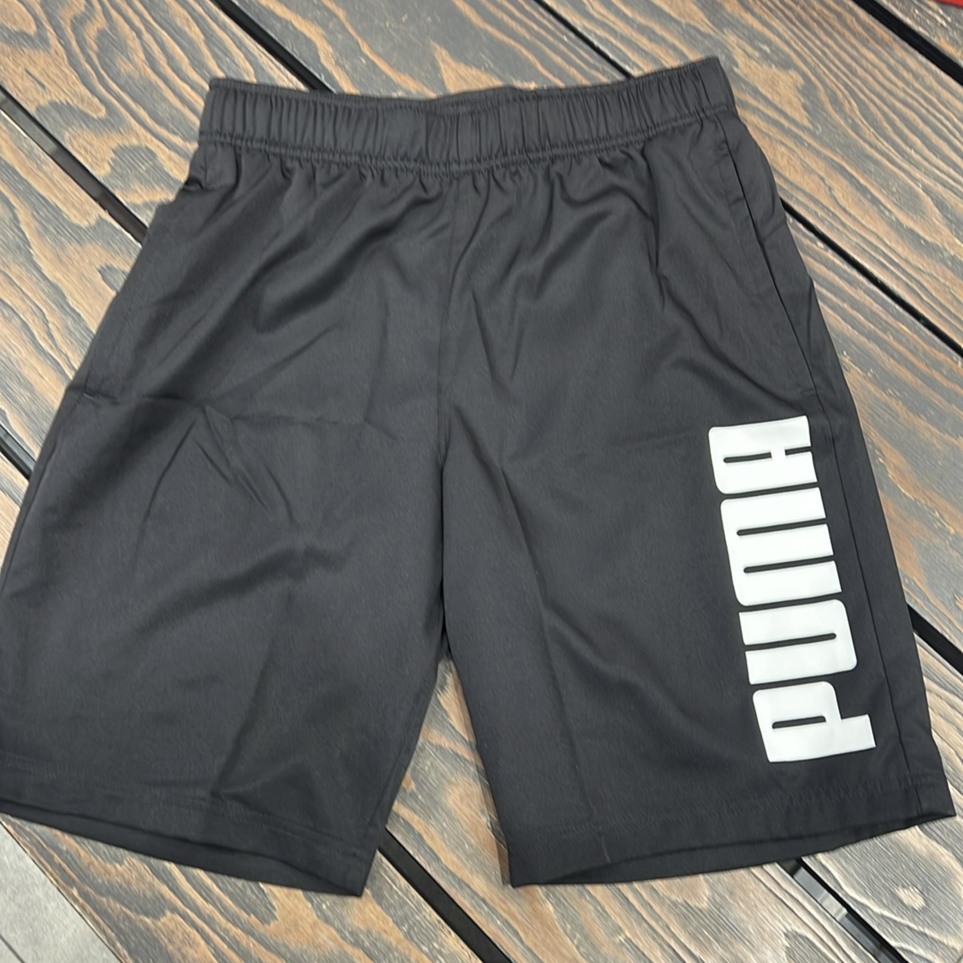 

Puma Ess Printed Letter Elastic Waist Mid Rise Casual Shorts Men Shorts Black 848712-01 S