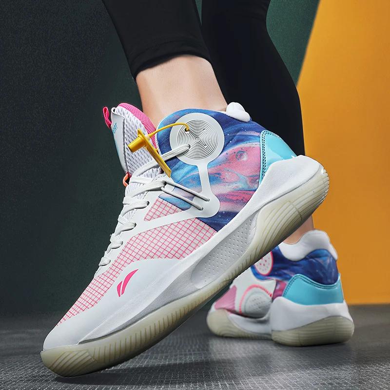 Trend Women's Sneakers Basketball Shoes Couple's Super Light Men's Shoes Breathable Comfortable Fitness Training Running Luxury