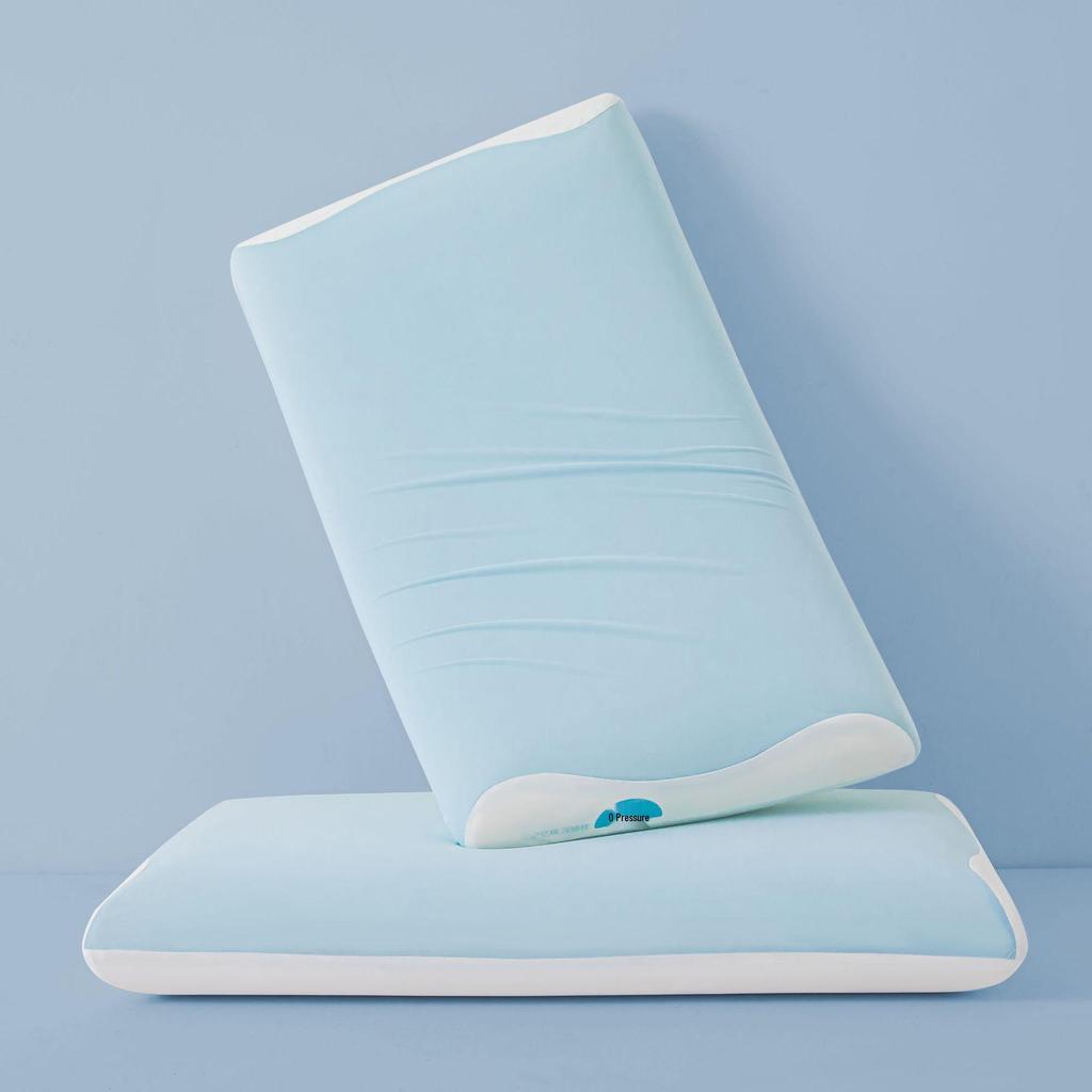 Memory Foam Neck Support Pillow for Deep Sleep - Ideal for Students, Side Sleepers, Adults, and Babies