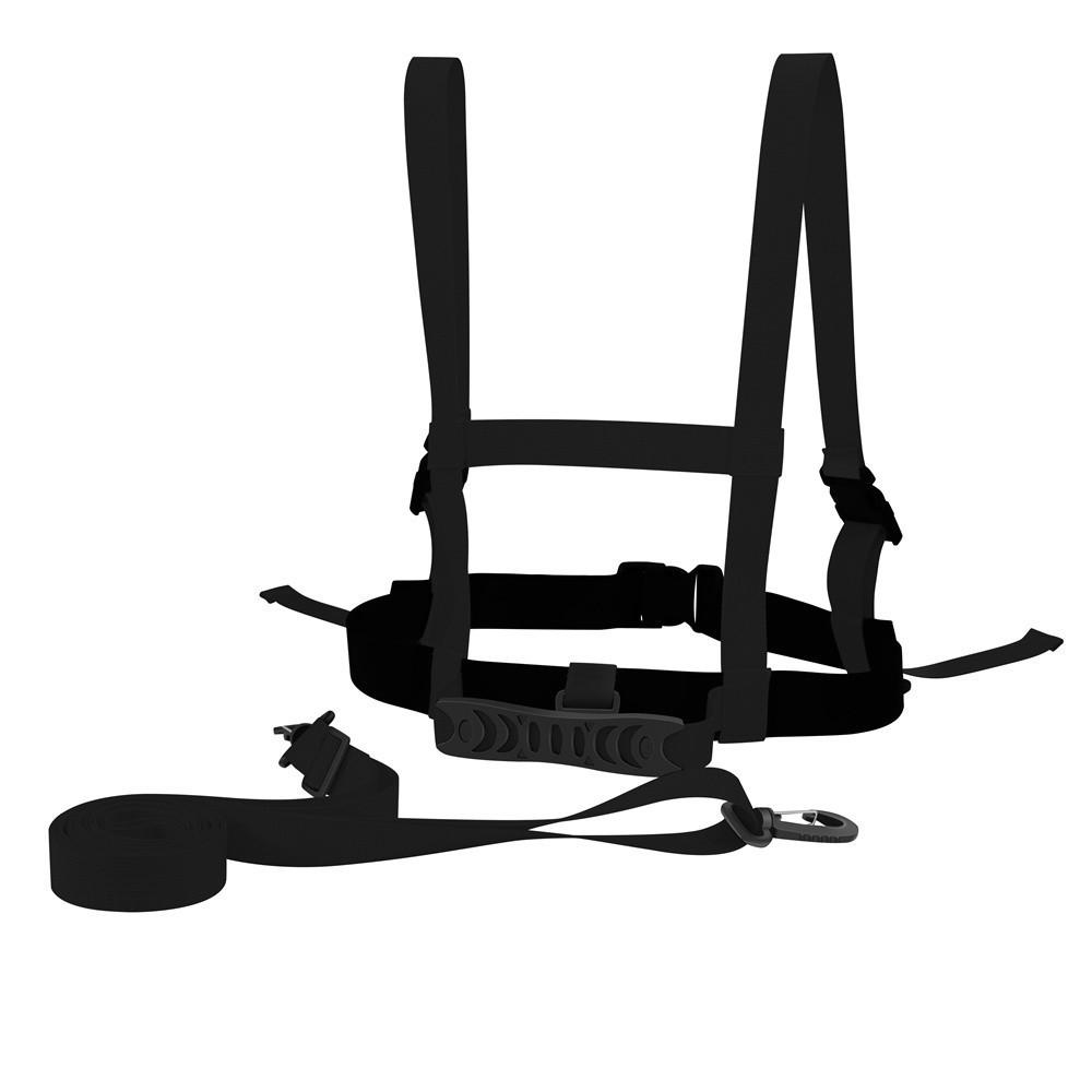 Children s Ski Training Harness with Anti-fall Rope чёрный