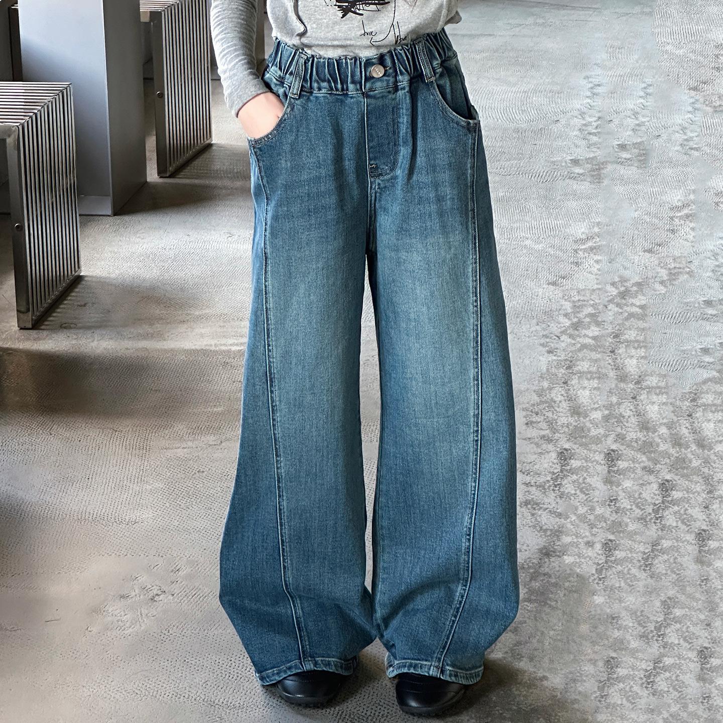 Girls 2025 Korean Style Fuzzy Hooded Sweater - AutumnWinter Warm Loose Pullover 160 cm 2840₽