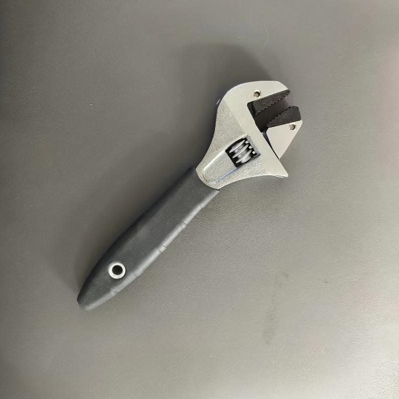 

1 шт. Самозатягивающийся трещоточный ключ 8/10 дюймов, ключ из Cr-V стали, регулируемый сантехнический ключ, подходит для дома