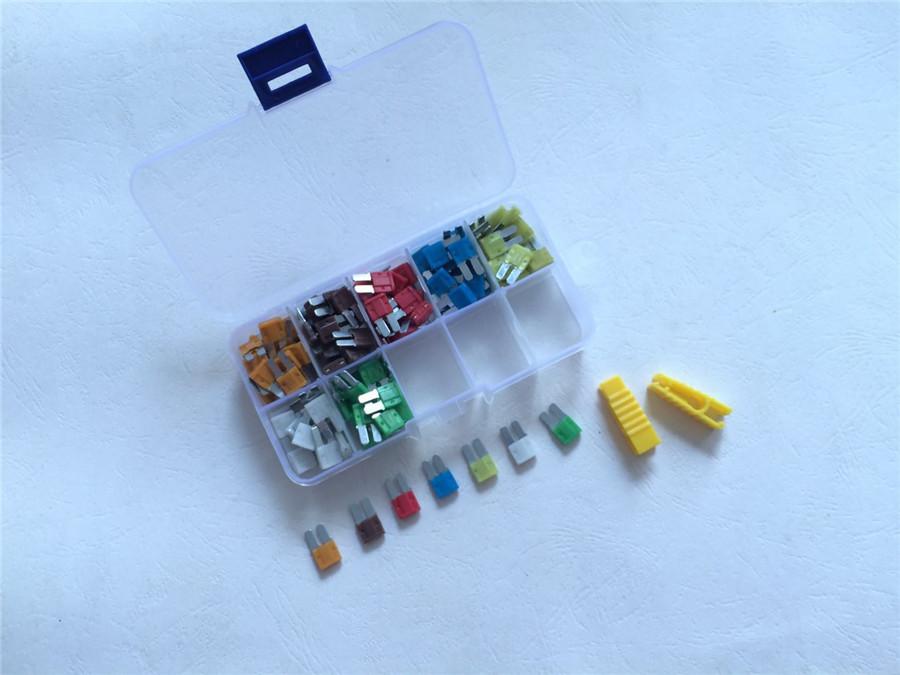 Automobile Fuse Box With 140Pcs Car Micro 2 Inserts Blade Fuse For New Ford, Coolway, Mondeo