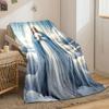 Religious Madonna Cloudscape Throw  Printed Blanket for Living Room Bed Couch lunch break Soft Cozy Blanket for Friend's festival Gift