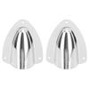 1 Pair Wire Cable Cover Clam Shell Vent 316 Stainless Steel Vent Cover  Yacht Boats