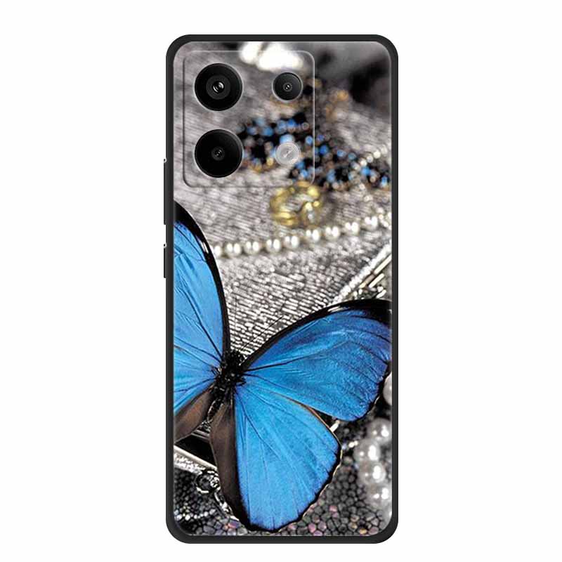 For Xiaomi Redmi Note 13 Pro 5G 4G Case Animals TPU Soft Silicone Back Cover Phone Cases for Redmi Note13 4G 5G Bumper Wolf Para