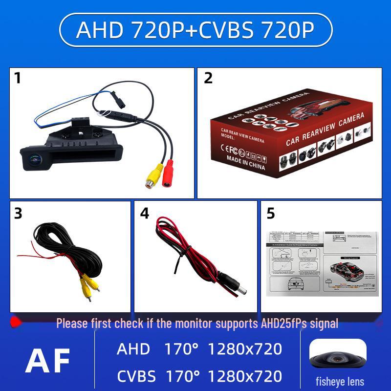 Waterproof HD Rear View Backup Camera for BMW 5 Series (2008/2010)