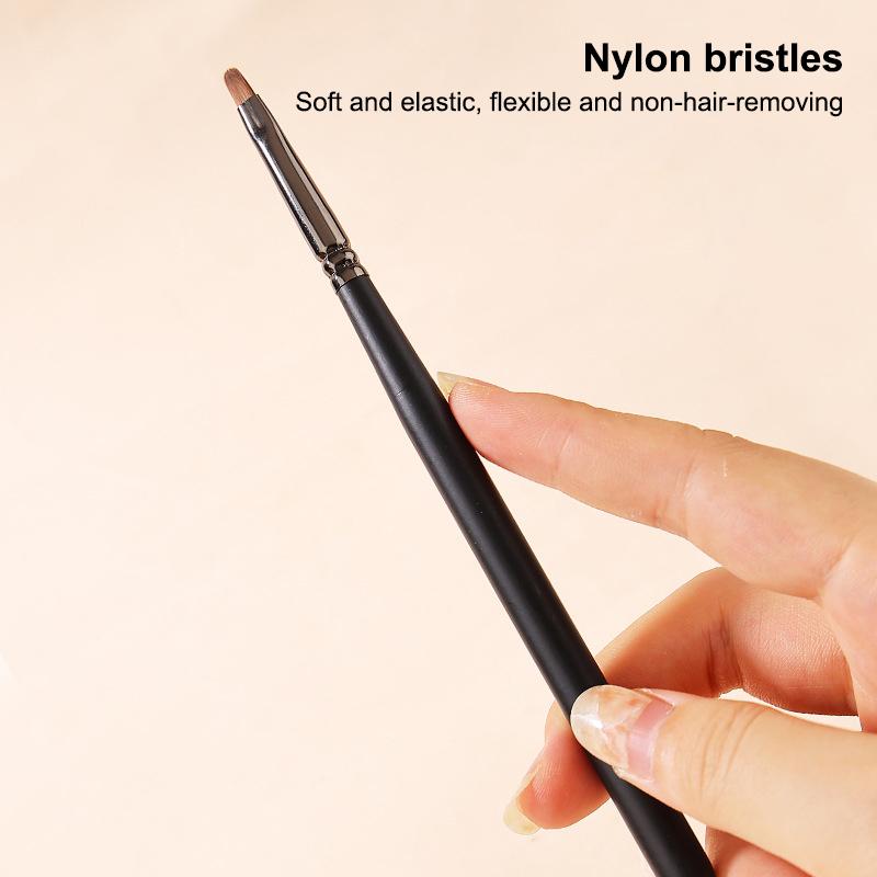 Wooden Handle Nail Drawing Brushes For Manicure Lines Painting Gradient Uv Gel Extension Builder Drawing Pen