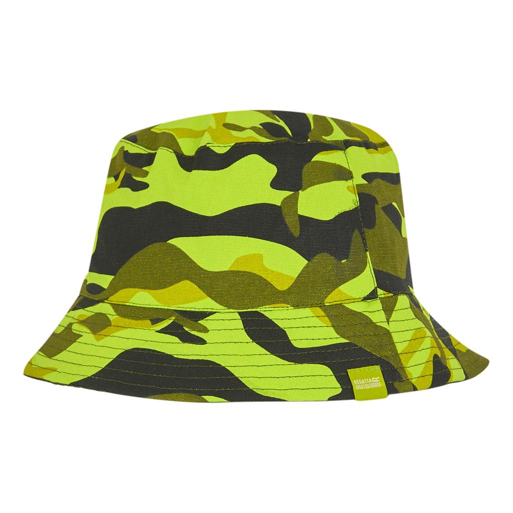 Regatta Childrens/Kids Camouflage Reversible Bucket Hat