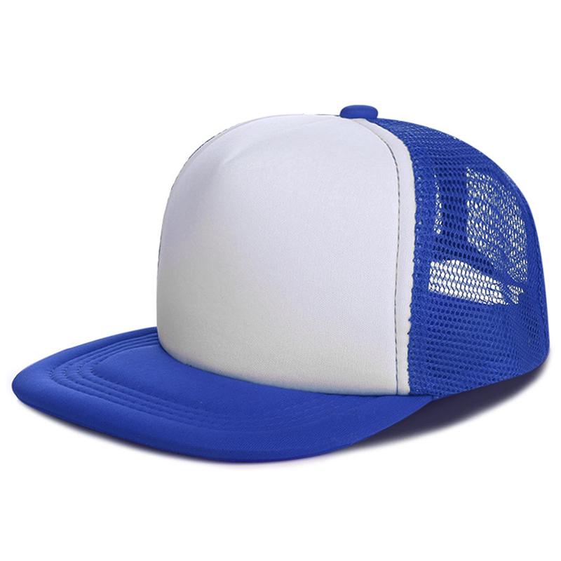 Simple New Flat Brimmed Hat Fashionable Street Pop Skateboarding Hip Hop Hat Daily Leisure Sunshade Baseball Hat Mesh Hat