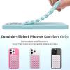 Double Side Silicone Suction Pad For Mobile Phone Fixture Suction Cup Backed Adhesive Silicone Rubber Sucker Pad For Fixing