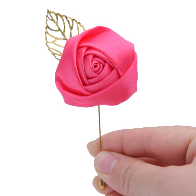 Korean Style Artificial Flower Corsage Brooch for Women: Suit, Coat, Accessories (DD744)