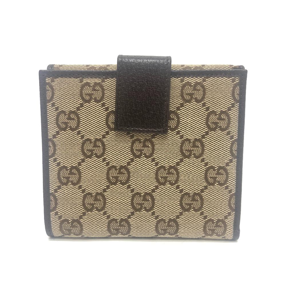 GUCCI 112664 GG logo Folding Wallet Wallet Folded wallet