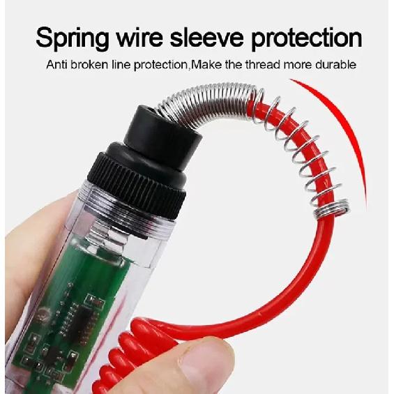 6V 12V 24V Car Truck Voltage Circuit Tester Digital LED Probe Test Pen Auto Diagnostic Repair Tool with Measuring Function