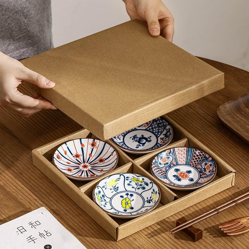 Japanese Style Long Handled Ceramic Spoon with High Aesthetic Value Hand-painted Underglaze Color Soup Spoon