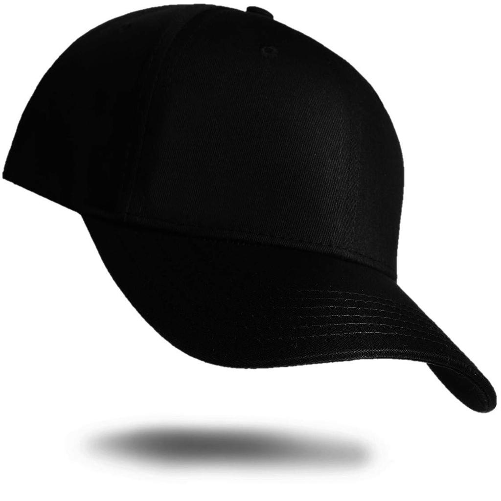 Savilleman UV Protection Solid for and Baseball Men's Cap, Color, 100% Cotton, Black, Running, Sports,
