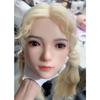 100% Silicone Head Standard Wig Suitable for 130-180CM Sex Doll Body 2 Connection Methods Sex Toys Mannequins Silicone Heads GJ063
