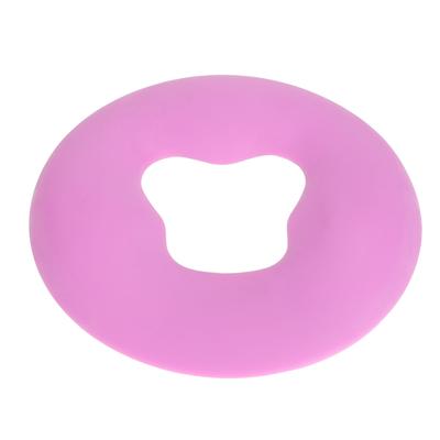 Silicone Face Massage Pillow Prevent Wrinkles Soft Elastic Spa Bed Face Down Cushion for Beauty