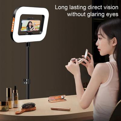 Kit Lumière Selfie Smartphone Télécommande Température de Couleur Réglable Dimmable LED Rechargeable Mobile