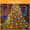 Luz Topper de Anel LED de Natal Com Alimentação Para Decoração de Árvore de Feriado