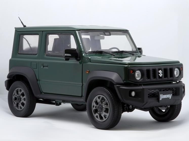 

BM CREATIONS Suzuki Jimny JB74 Jungle Green ZZC LHD Готовая литая миниатюрная машинка 18B0006 1/18