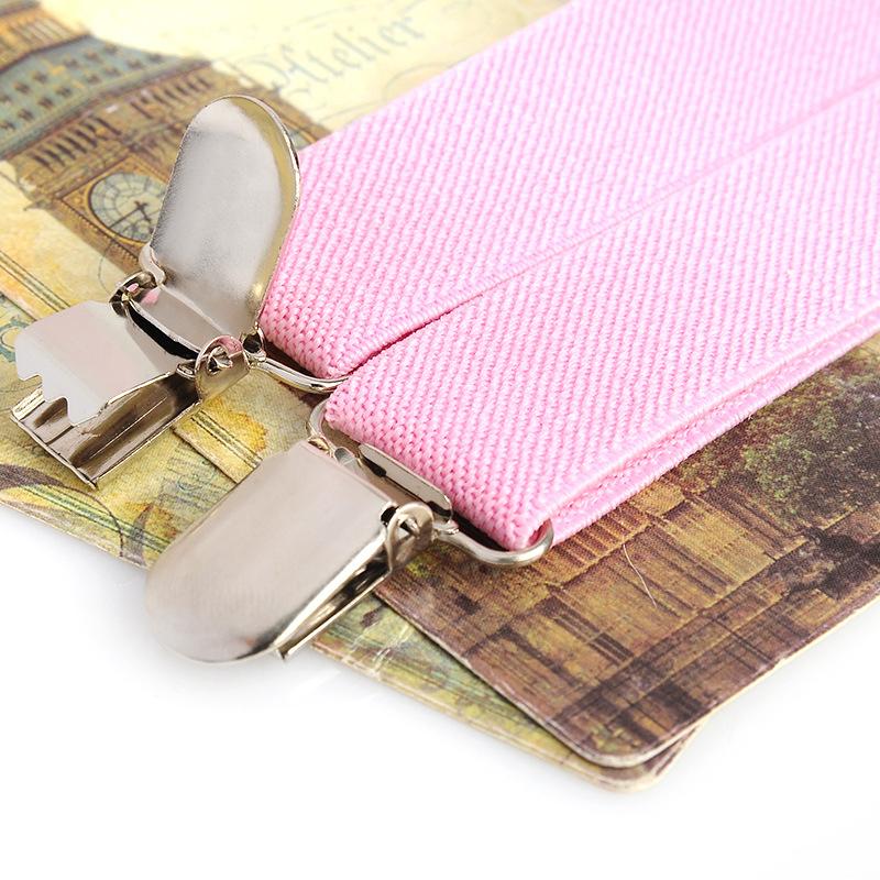 Men'S Adjustable 1 Inch Wide Y Shape Elastic Hanging Pants Suspenders Daily Dressing Accessories Strong Metal Clips Unisex