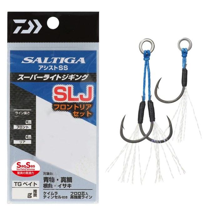 Daiwa Saltiga Assist SS SLJ Assist Hooks Set M Silver