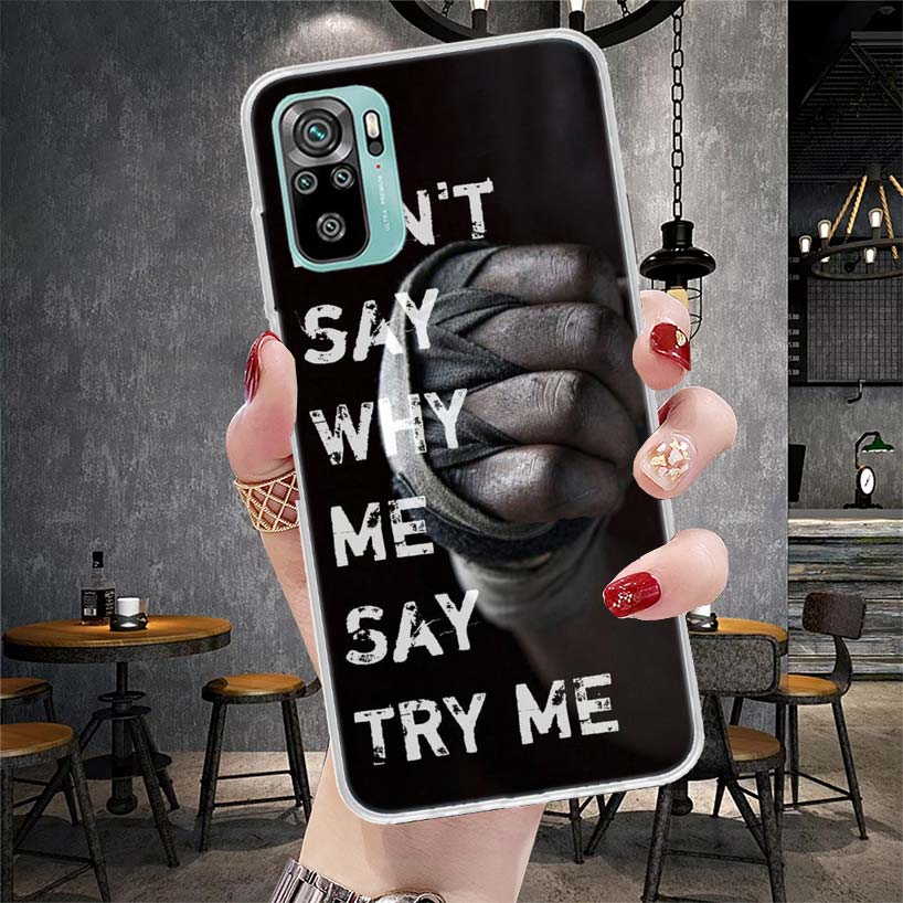 Mike Tyson Boxer Mann Weiche Handyhülle Für Xiaomi Redmi Note 15 14 14S 13 12 Pro Plus 12S 11 11S 11E 10 10S 11T 5G Fundas Coque Re
