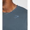 Gymshark Power T shirT TiTanium Blue A4a9q Ucmq