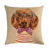 Interesting Animal Body Pillow Case Linen Seat Cover Office Home Sofa Decorative Cushion Cover 45*45Cm
