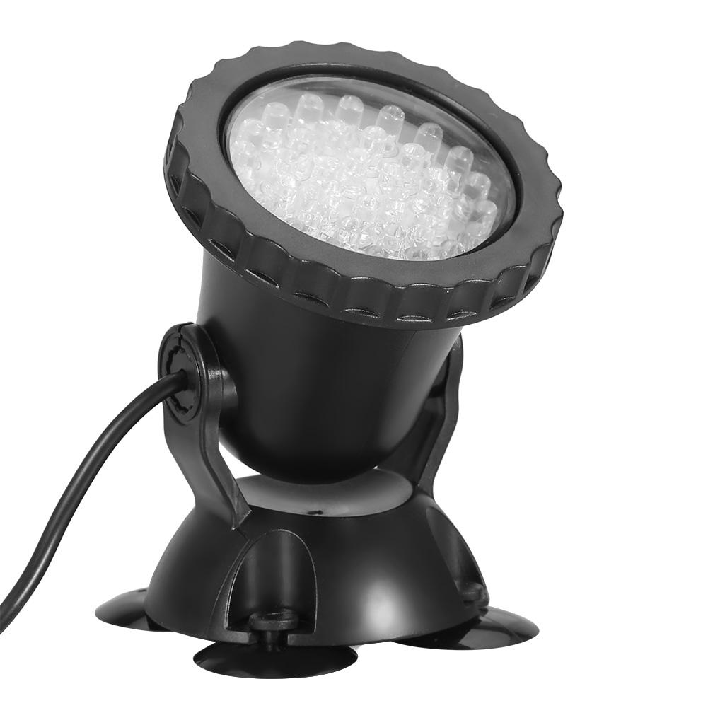 Akvarium LED Vanntett Belysning RGB Senkbar Spotlight Akvarium Hagedam(#9)