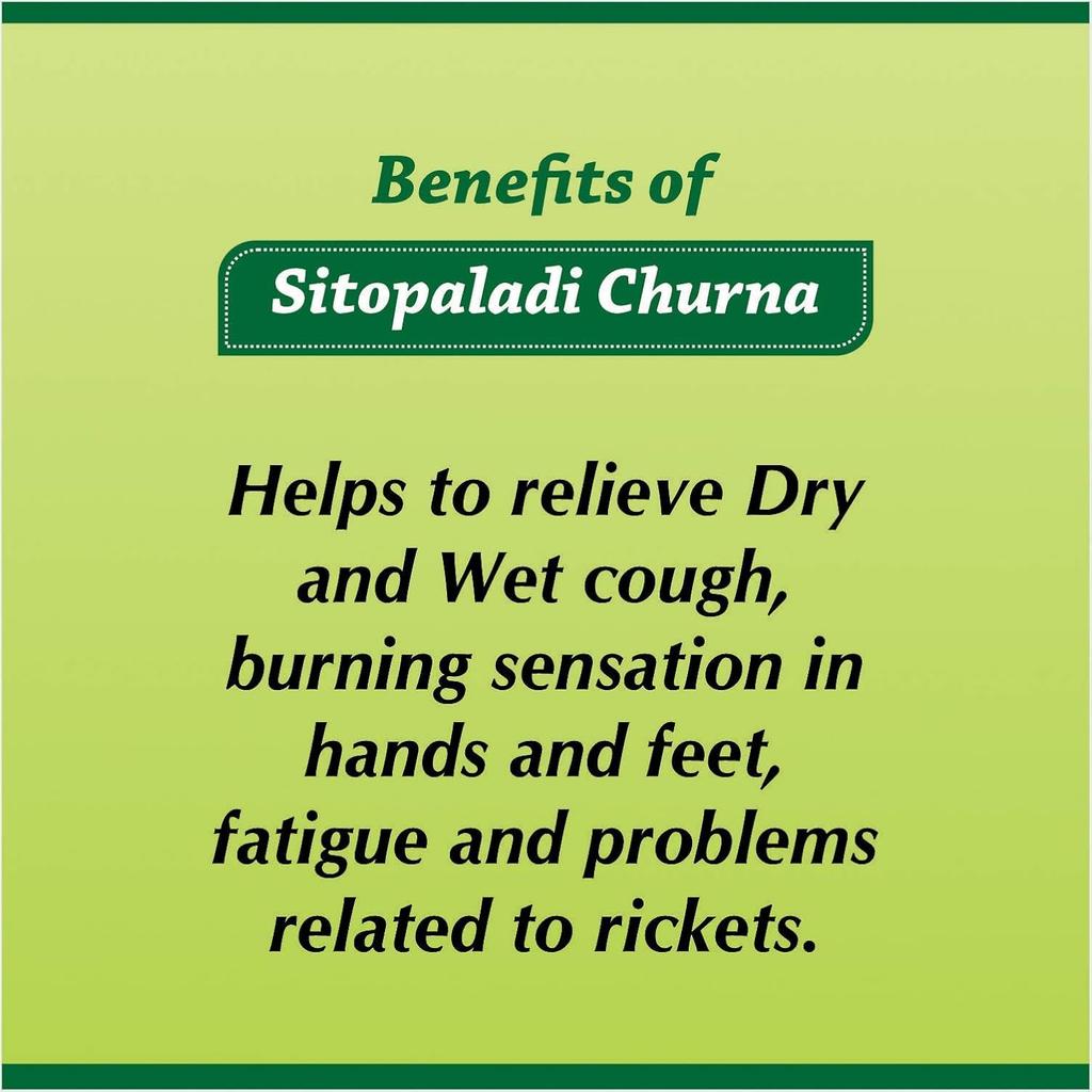 Baidyanath Asli Sitopaladi Churna 200 G Ayurvedic Powder For Cough Relief And Respiratory Wellness