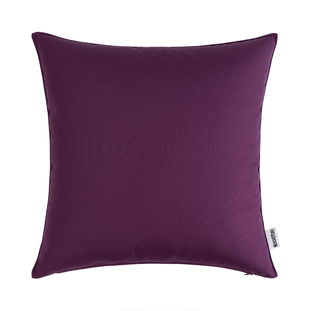 Outdoor Waterproof Pillow Case Ins Style Modern Simple Solid Color Cushion Pillow Backrest Pillow Case