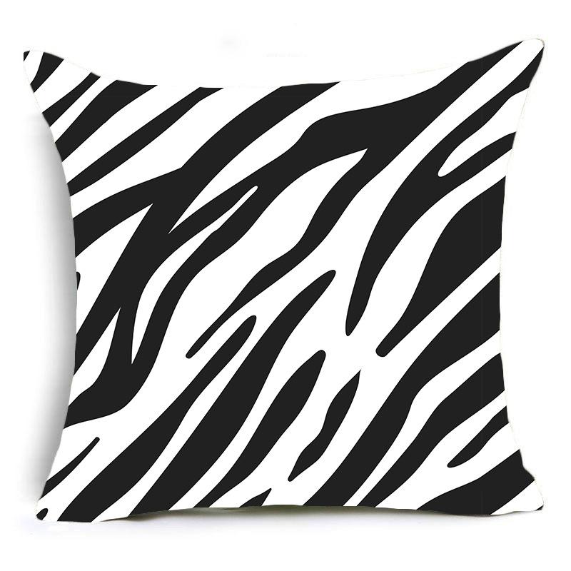Animal Print Leopard Print Pillow Case Pillow Home Sofa Pillow Cushion Cover Hotel Seat Wall