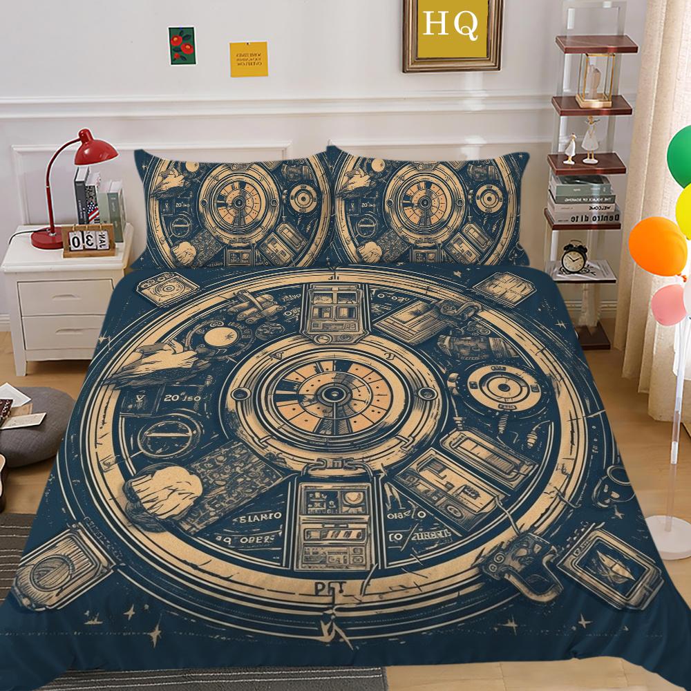 Fashion Bed Cover 3D Printed Homes Bedding Set Game Style Home Textiles Queen Size Polyester Comfortable Home Bedclothes