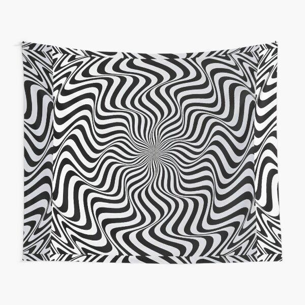 Spiral Stripes Tapestry Stripes Swirl Print Tapestries for Kids Boys Teens Men Psychedelic Spiral Tapestry Bedroom Home Decor