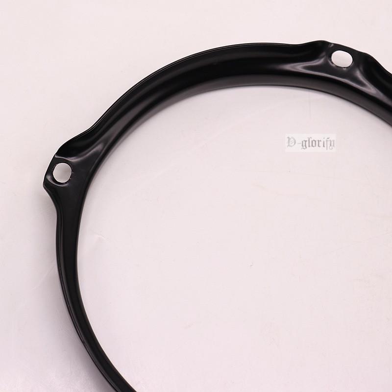 Legering 6-inch 4-gaats Trommelrand Snare Rand Trommelrand Voor 6'' Snaredrum Percussie-instrument Percussie-instrument Onderdelen