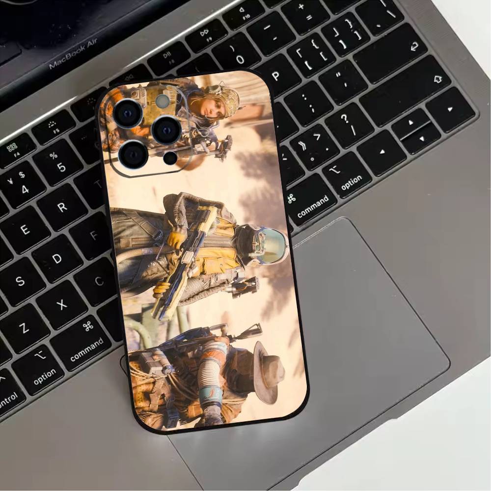 

H-HOT GAME A-ARC Raiders Phone Case For iPhone 17,16,15,14,13,12,11 Plus,Pro Max,XS,Soft Silicone Black Cover iPhone12PRO